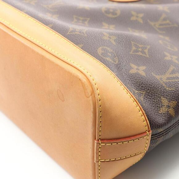 LOUIS VUITTON Brown Monogram Leather Lockit Bag - Picture 8 of 11